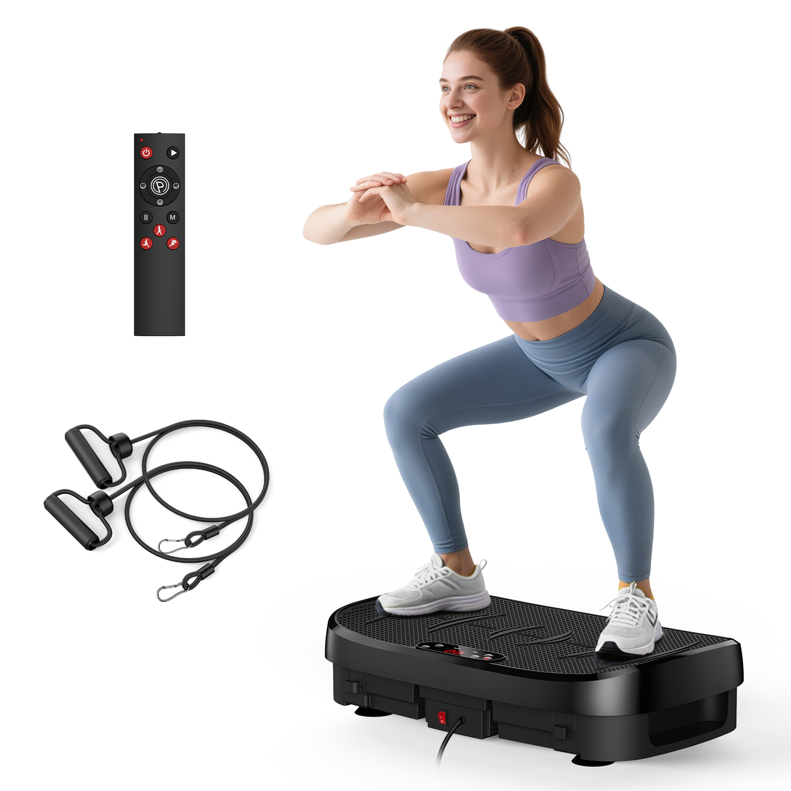 Home Gym Equipment Amazon - Plateforme vibrante pour brûler les graisses,