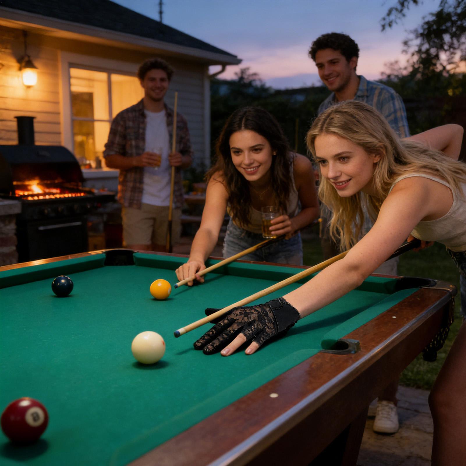 Home Gym Gear - Gant de billard en dentelle pour