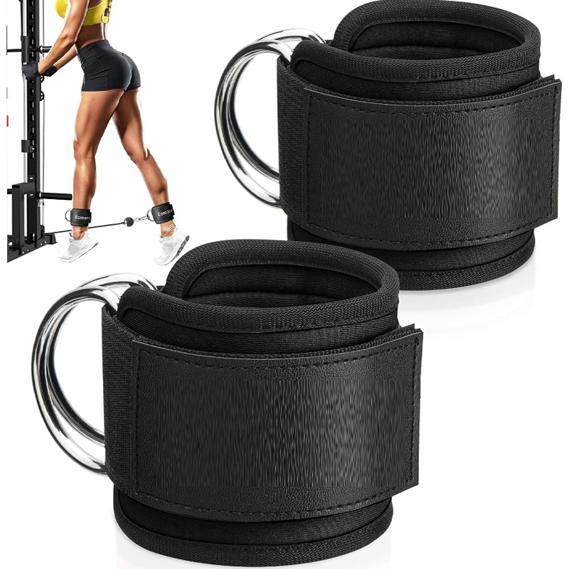 Leg Press Machine - Lot de 2 sangles de cheville