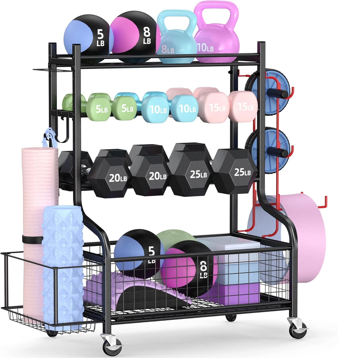 Home Gym Dumbbells - Support de rangement pour haltères de