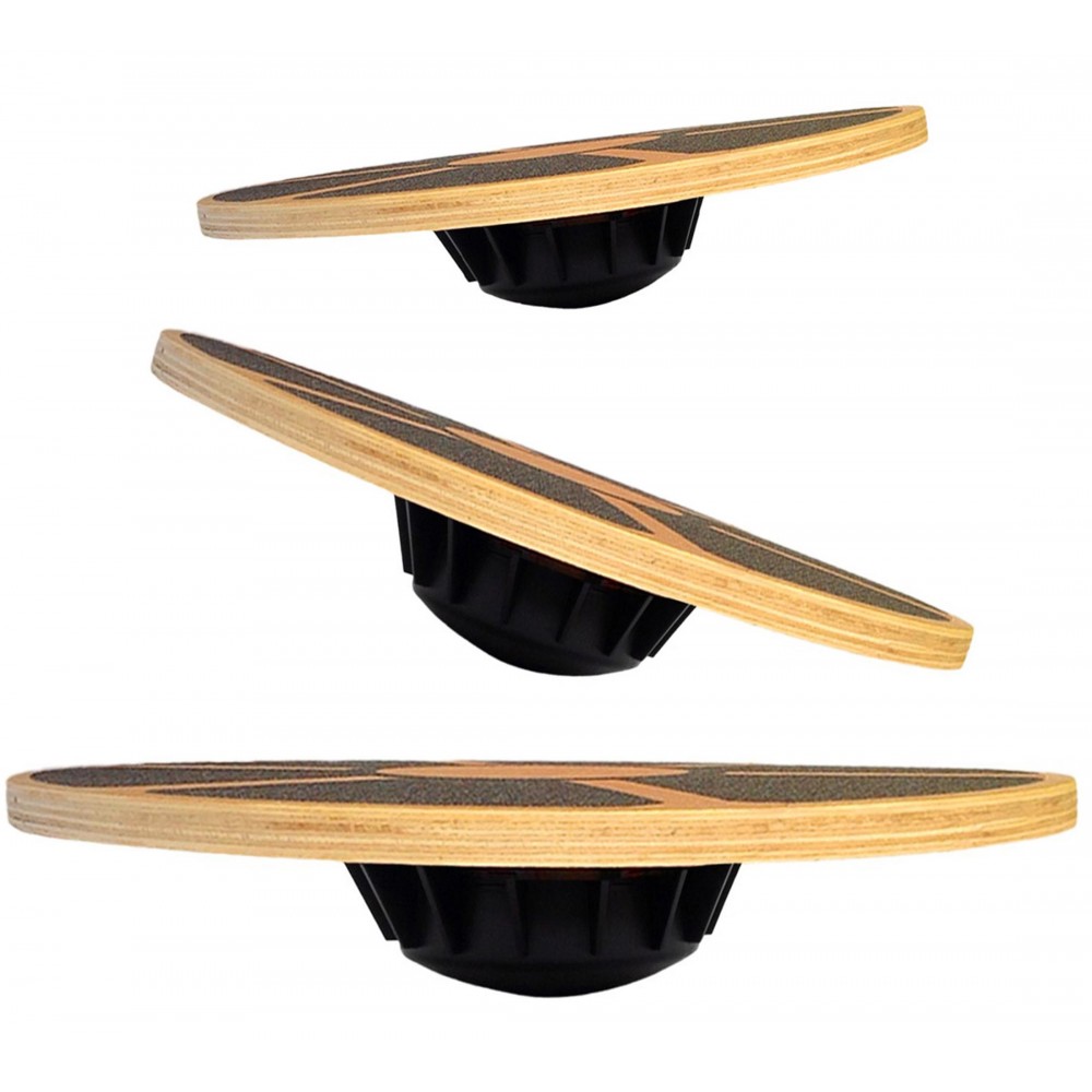 Wobble Board Balance - Planche d'équilibre en bois antidérapante 40