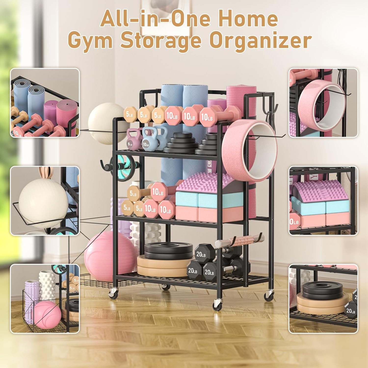 Rangement pour salle de sport  - Home Gym Gym Equipment avis et prix
