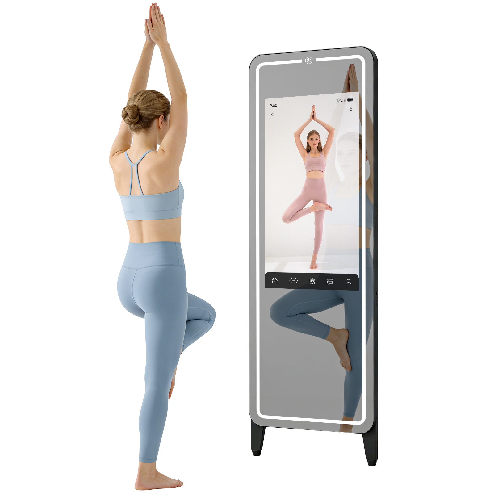 Miroir de gym intelligent pour - Home Gym Video avis et prix