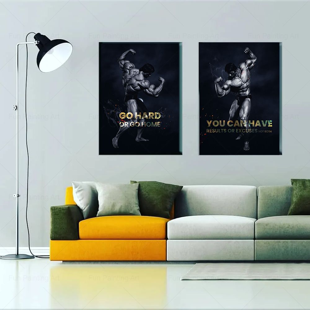 Affiches de motivation avec ci - Home Gym Yes Or No avis et prix