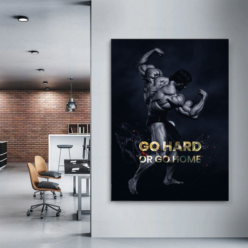Affiches de motivation avec ci - Home Gym Yes Or No avis et prix