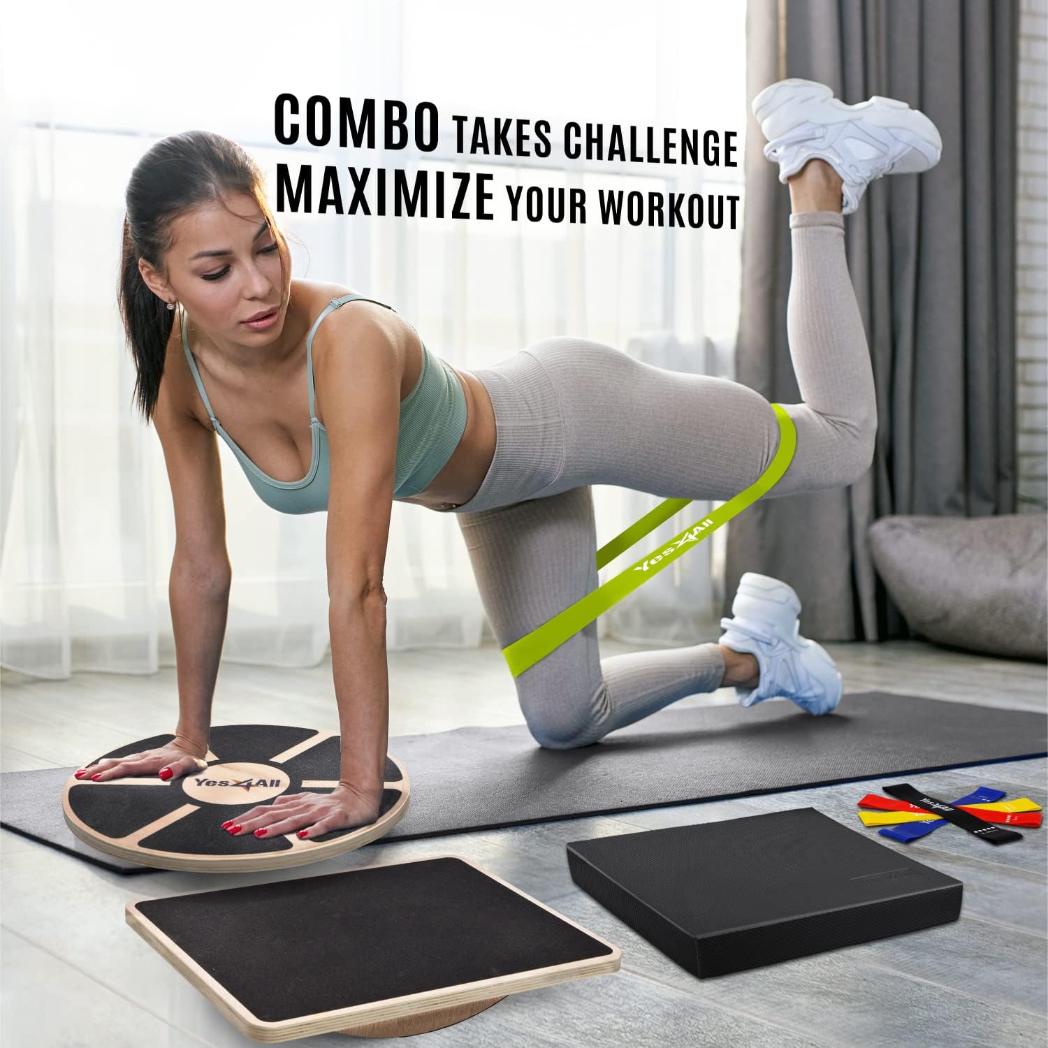 Planche d'équilibre en bois po - Wobble Board Balance avis et prix