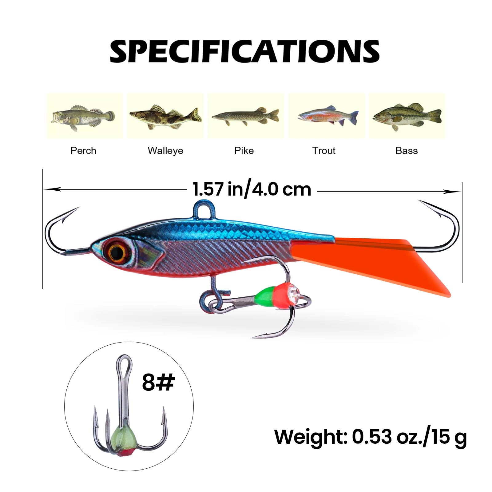 Goture Leurre de pêche sur gla - Wobble Board Balance avis et prix