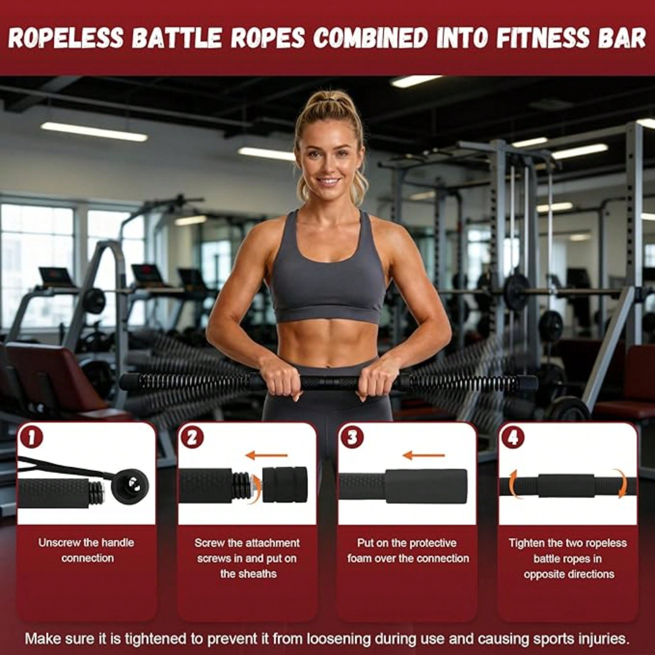 Barre de torsion sans fil 2-en - Home Gym Gear avis et prix