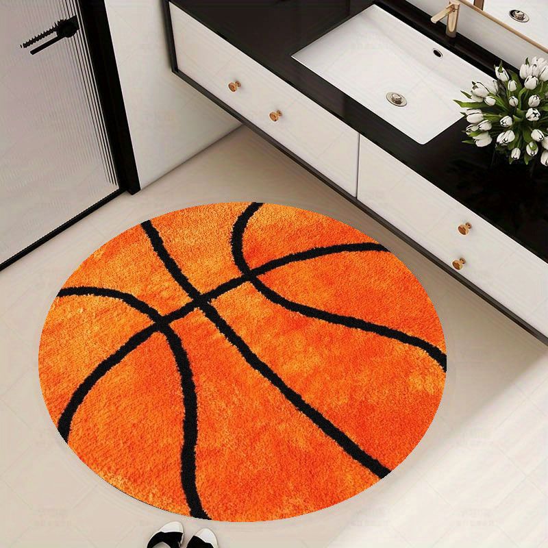 Tapis rond à motif de basket-b - Home Gym Equipment Amazon avis et prix