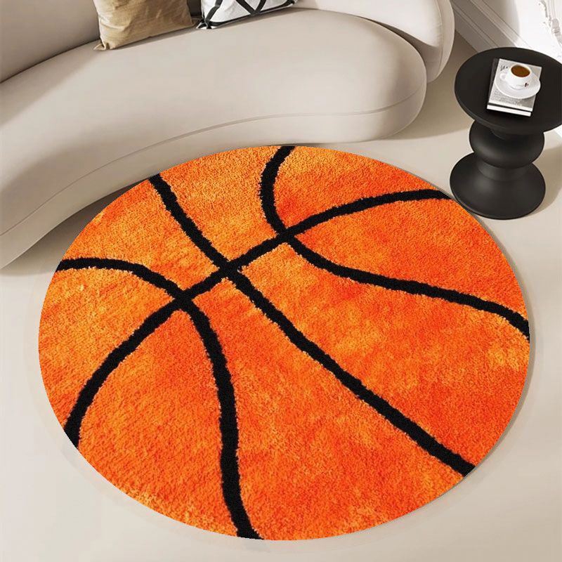 Tapis rond à motif de basket-b - Home Gym Equipment Amazon avis et prix