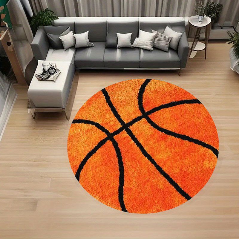 Tapis rond à motif de basket-b - Home Gym Equipment Amazon avis et prix