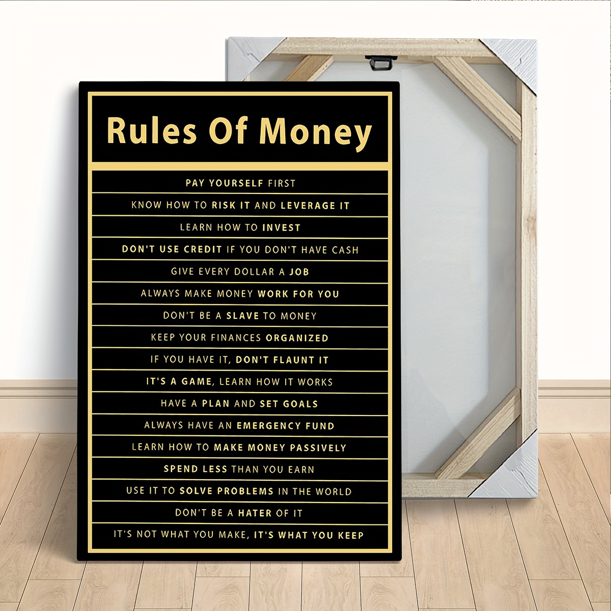 Toile de motivation encadrée e - Home Gym Yes Or No avis et prix